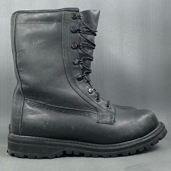 Rocky Men\'s Black Combat Boots main image 6